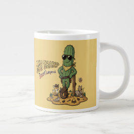 Stay Sharp Desert Legend Cowboy Cactus Illustratio Jumbo-Tasse