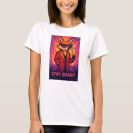 Stay Sharp - Luxury Fox T-Shirt