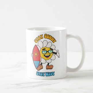 Stay Sunny, Stay Wavy Kaffeetasse