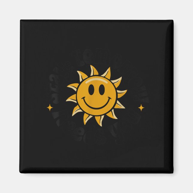 Stay Tomorrow Needs You, Suicide Awareness Mental  Magnet (Vorne)