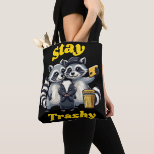 Stay Trashy Funny Raccoon, Opossum, Skunk funny