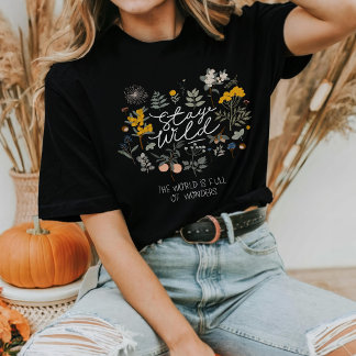 Stay Wild Botanisch  T-Shirt