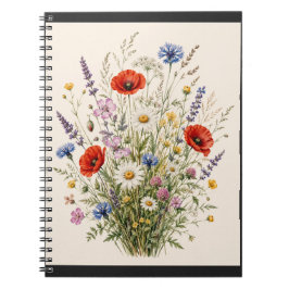 Stay Wild | Vintage Wild Herbs Botanical Design Notizblock