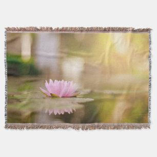 Staylish Lotus Blume Landschaft, Zen Decke