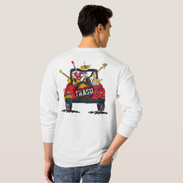 STB-Gitarren auf dem T - Shirt von Back Men