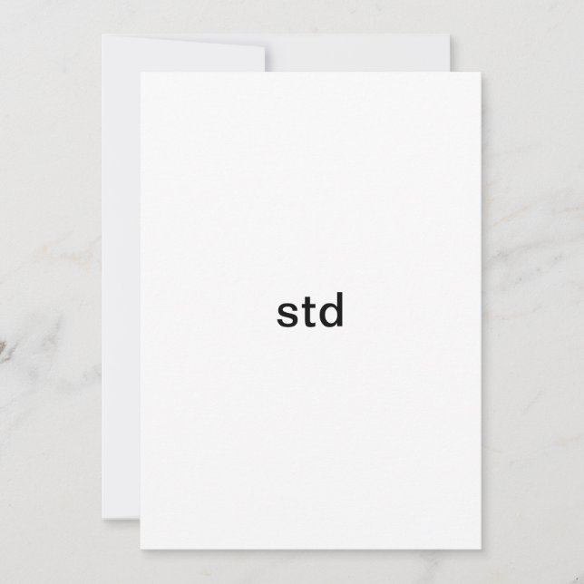 Std Save The Date (Vorderseite)