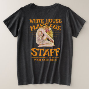 STD VD WHITE HOUSE STAFF LOGO PASSENDES TEE SHIRT