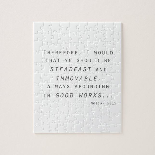 Steadfast immovable mosiah lds scripta puzzle (Vertikal)