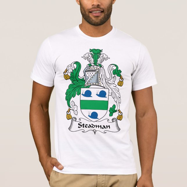 Steadman Familienwappen T-Shirt (Vorderseite)