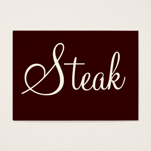 Steak (Vorderseite)