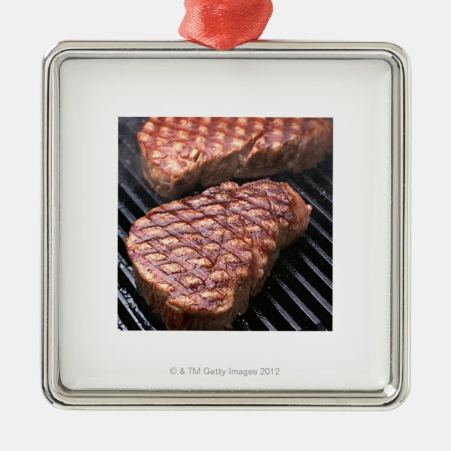 Steak 2 silbernes ornament (Vorne)