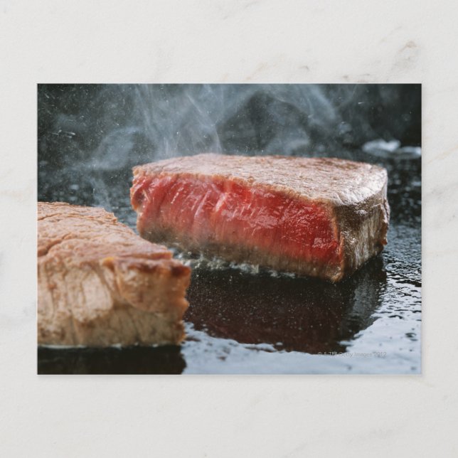 Steak 3 postkarte (Vorderseite)