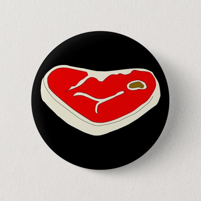 Steak-Knopf Button (Vorderseite)