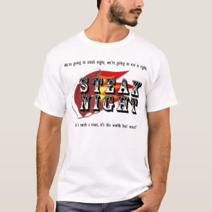 Steak-Nacht T-Shirt