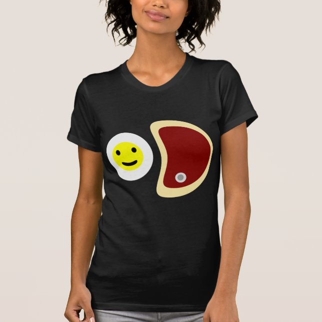 Steak und Eier T-Shirt (Vorderseite)