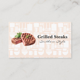 Steaks Restaurant Visitenkarte