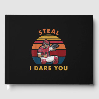 Steal I wage es, dass du Funny Baseball Catcher Pl Gästebuch