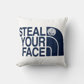 Steal Your Face Throw Pillow Kissen