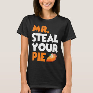Steal Your Pie Erntedank Pumpkin Pie 4 T-Shirt