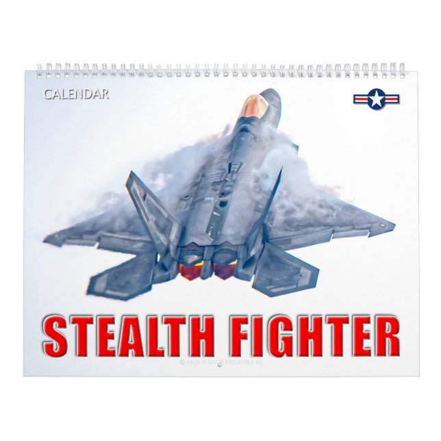 STEALTH FIGHTER - F-22A Raptor Kalender (Titelbild)