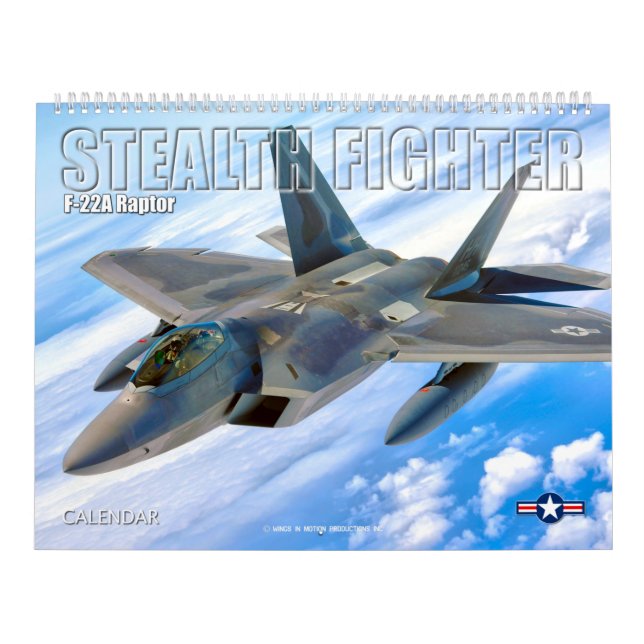 STEALTH FIGHTER - F-22A Raptor Kalender (Titelbild)