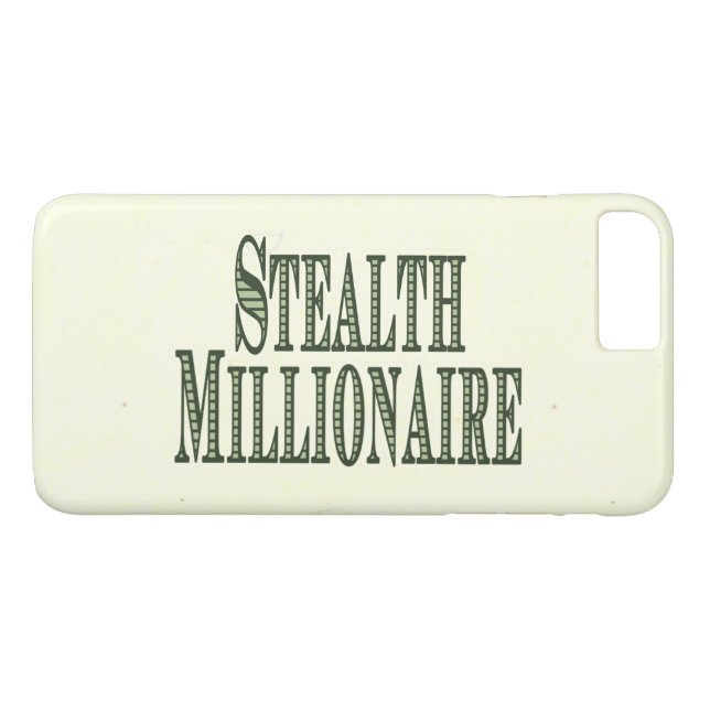 Stealth Millionaire Case-Mate iPhone Hülle (Rückseite (Horizontal))