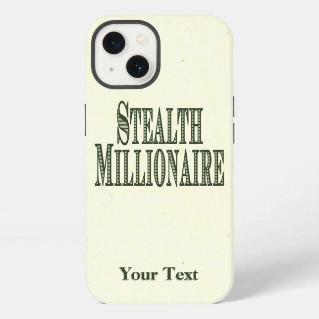 Stealth Millionaire Case-Mate iPhone-Hülle iPhone Hülle (Rückseite)