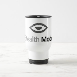 Stealth-Modus - Developer Ninja Stealth-Shirt Reisebecher
