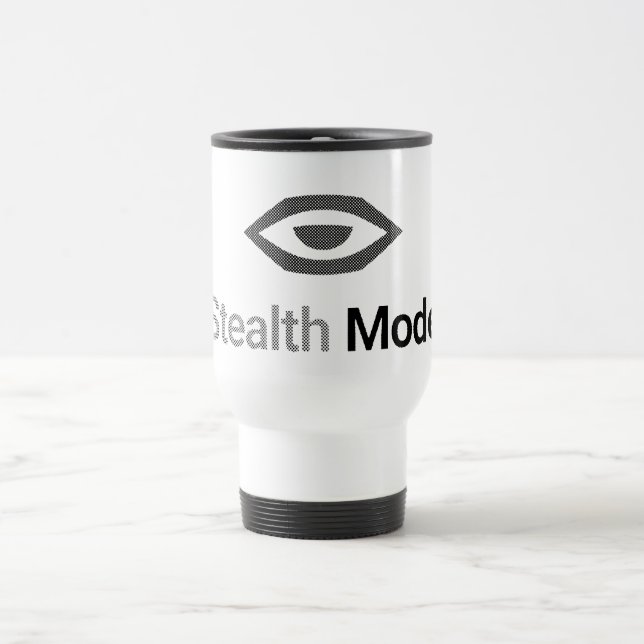 Stealth-Modus - Developer Ninja Stealth-Shirt Reisebecher (Mittel)