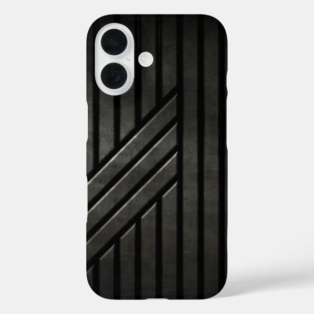 Stealth Schwarz Case-Mate iPhone Hülle (Rückseite)