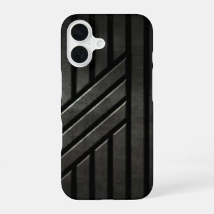 Stealth Schwarz iPhone 16 Hülle