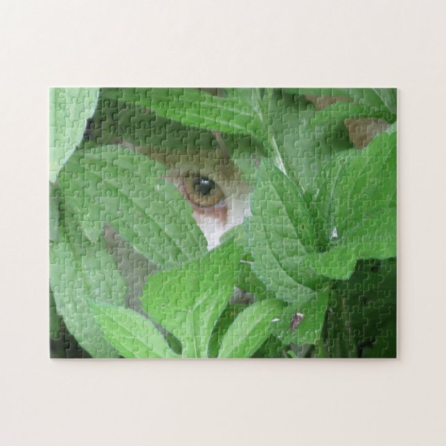 Stealthy Jäger 11' x 14' Puzzlespiel Puzzle (Horizontal)