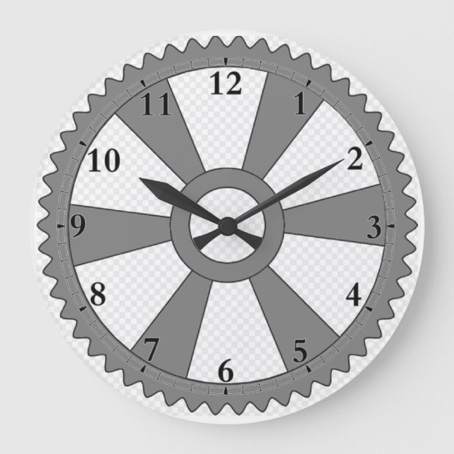 Steam Clock Große Wanduhr (Vorderseite)