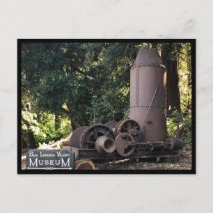 Steam Donkey Postcard Postkarte