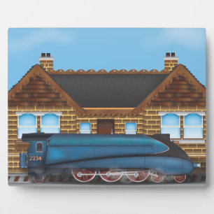 Steam Engine Fotoplatte