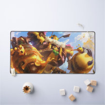 Steam Golem Gaming Desk Mat | Anpassbare Pad