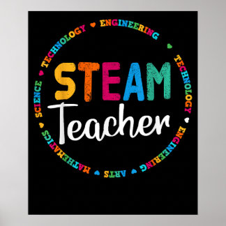 STEAM-Lehrer Zurück in die Schule STEM-Special Poster