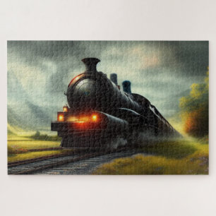 Steam Locomotive Jigsaw Puzzle