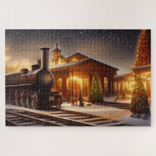 Steam Locomotive Jigsaw Puzzle