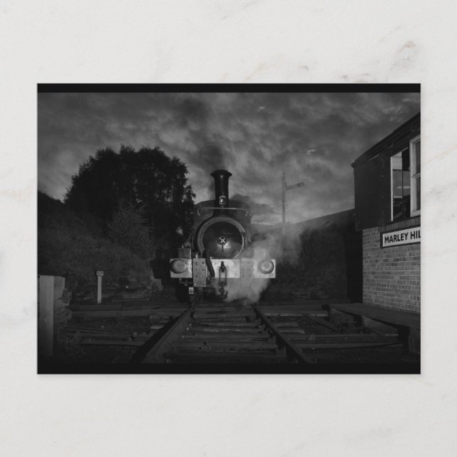 Steam Motor Postcard Postkarte (Vorderseite)