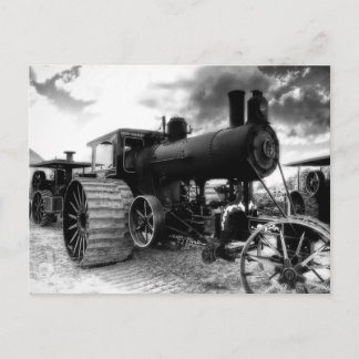 Steam Motor Postcard Postkarte