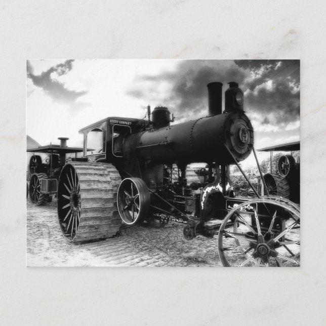Steam Motor Postcard Postkarte (Vorderseite)