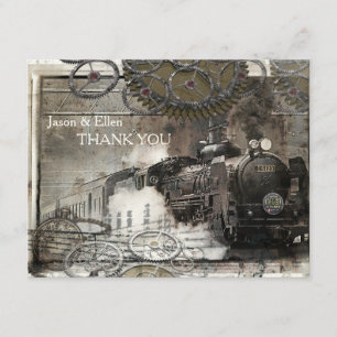 Steam Motor Steampunk Vielen Dank Dankeskarte
