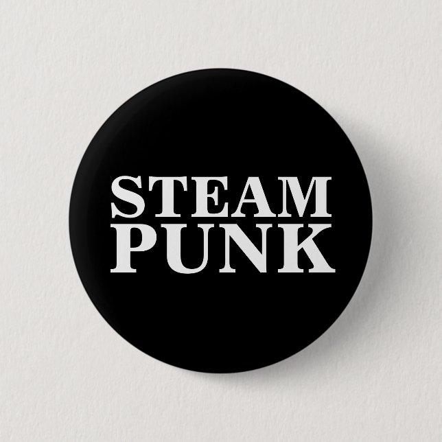 Steam Punk Button (Vorderseite)