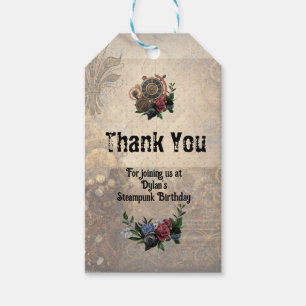 Steam Punk Themed Gastgeschenk Danke Geschenkanhänger