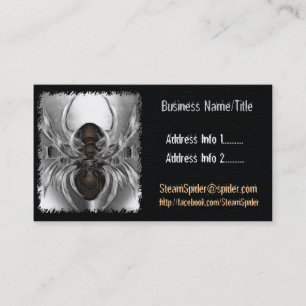 Steam Spider Kostümzubehör Designer Artist Terminkarte
