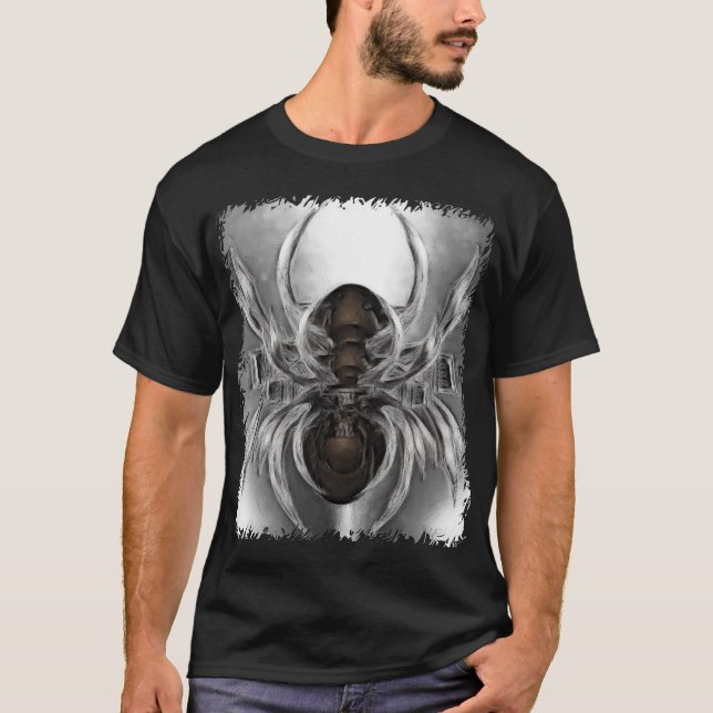Steam Spider Steampunk T-Shirt (Vorderseite)