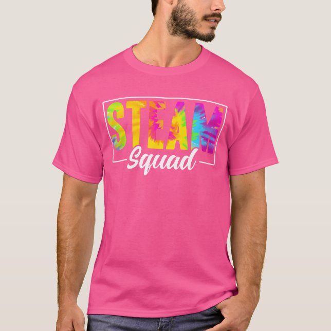 Steam Squad Familie T-Shirt (Vorderseite)