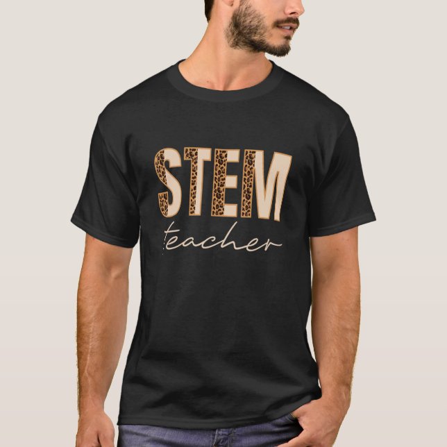 Steam Teacher Science Technology Engineering Mathe T-Shirt (Vorderseite)