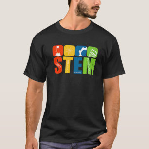 Steam Teacher Science Technology Engineering Mathe T-Shirt